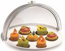 Tablecraft Round Polycarbonate Cover Only, 19 x10 inch
