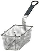 Tablecraft Rectangular Fry Basket with Black Handle, 11 x 5.375 x 4 inch