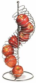 Tablecraft Spiral Fruit Basket, 19 x 4.25 inch