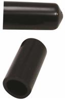 Tablecraft Opaque Black Dust Cap for Small Liquor Pourers -- 12 per case