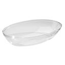WNA Caterline Serve Polystyrene Clear Oval Bowl, 32 Ounce -- 50 per case.