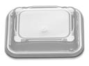 D and W Fine Pack Lid, Container 16 Ounce Dome Polystyrene Clear Plastic Cover -- 500 per case.