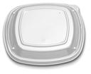Forum Clear Plastic Low Dome Lid Only, 9 inch -- 300 per case.