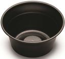D and W Fine Pack Cup Polystyrene Black All Purpose Round Cup, 8 Ounce -- 1000 per case