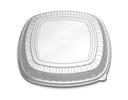D and W Fine Pack Forum Clear Low Lid Only, 16 inch -- 50 per case.