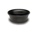 D and W Fine Pack Black Plastic Carry Out Squat Container, 8 Ounce -- 500 per case.