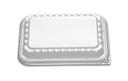 D and W Fine Pack Oblong High Dome Lid, 64 Ounce -- 100 per case.