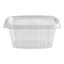 Responsible Products Clear Rectangle Compostable Deli Container, 32 Ounce Capacity -- 200 per case