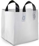 Pak Sher White Soft Tote Bag, 24 x 13 x 10 inch -- 500 per case.