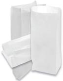 Pak Sher White Colored Tab Bag, 12 x 6 x 19 inch -- 500 per case.