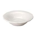 California Scalloped Black Band Fruit Bowl, 4.75 Ounce -- 12 per case.