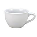 Vertex China Catalina Porcelain White Short Cup, 8 Ounce -- 36 per case.