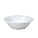 Vertex China Catalina Collection Undecorated Porcelain White Grapefruit Bowl, 6 3/8 inch -- 36 per case.