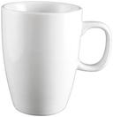 Vertex China Argyle Undecorated Porcelain White Coffee House Mug, 16 Ounce -- 36 per case.