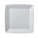 Vertex China Signature Collection Embossed Square Plate, 9 inch -- 24 per case.