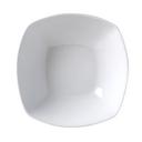 Vertex China Signature Collection Porcelain White Square Bowl, 16 Ounce -- 36 per case.