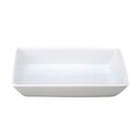 Vertex China Signature Collection Rectangle Porcelain White Deep Dish, 8 9/16 x 5 11/16 inch -- 24 per case.