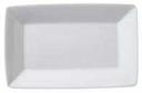 Vertex Signature Collection Porcelain White Rectangle Plate, 7.25 inch -- 36 per case.
