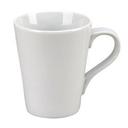 Vertex China Ventana Collection Porcelain White Mug, 12 Ounce -- 36 per case.