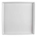 Ventana Collection Porcelain White Square Plate, 9 x 9 inch -- 24 per case.