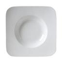 Vertex China Ventana Collection Porcelain White Square Bowl -- 12 per case.
