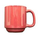 Vista Collection Undecorated Burgundy Stackable Summit Mug, 10 Ounce -- 36 per case.