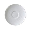 Crystal Bay Collection Euro White A D Saucer, 4 7/8 inch -- 36 per case.