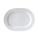 Crystal Bay Collection Euro White Oblong Platter, 11 3/8 inch -- 12 per case.