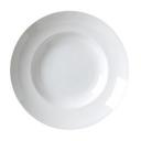 Alpine Collection Euro White Pasta Bowl Deep with Rim, 21 Ounce -- 12 per case.