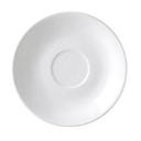 Rubicon Collection White Saucer, 6 inch -- 36 per case.