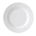 Rubicon Collection Undecorated White Wide Rim Plate, 7 inch -- 36 per case.