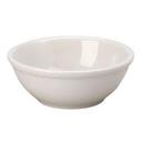 Vertex China Vista Collection Undecorated American White Nappie, 5 1/4 inch -- 36 per case.