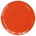 Vertex China Vista Undecorated Red Pizza Plate, 13 1/8 inch -- 6 per case.