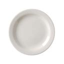 Vertex China Vista Collection Undecorated American White Narrow Rim Plate, 9 3/4 inch -- 24 per case.