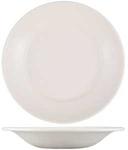 Vertex London Collection White Metro Bowl -- 12 per case.