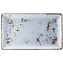 Vertex China London Undecorated Terra White Rectangle Platter, 13 x 7 1/2 inch -- 12 per case.