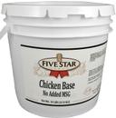 Five Star Cholesterol Free Chicken Base, 10 Pound -- 2 per case.