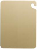San Jamar Cut N Carry Brown Cutting Board, 18 x 24 x 1/2 inch -- 6 per case.