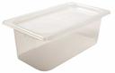 San Jamar Mod Pans 1/3 Size Food Pan with Lid, 4 Quart.