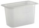 San Jamar Mod Pans 1/4 Size Food Pan with Lid.
