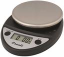 San Jamar Black Round Professional Digital Scale, 11 Pound.