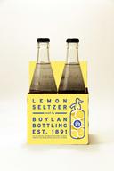 Boylan Bottling Co Lemon Seltzer, 12 Ounce -- 24 per case.