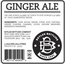 Boylan Bottling Ginger Ale Soda, 5 Gallon.