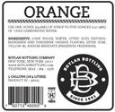 Boylan Bottling Orange Soda, 5 Gallon.