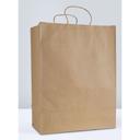 Interplast Group Reddi 2 Go Number 65 Kraft Twist Handle Paper Bag, 13 x 7 x 17 inch -- 250 per case