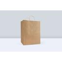 Interplast Group Reddi 2 Go Number 65 Kraft Twist Handle Paper Bag, 12 x 9 x 15.75 inch -- 200 per case