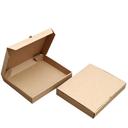 Nemco Kraft / Kraft B Flute Kraft Plain Pizza Box, 10 x 10 x 2 inch -- 50 per case