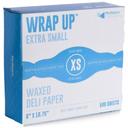 McNairn Wrap Up Extra Small Interfolded Wax Deli Paper, 6 x 10.75 inch -- 6000 per case