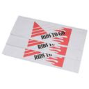 McNairn Stock Print Ribs To Go Foil Bag, 6.87 x 3.7 x 20 -- 250 per case