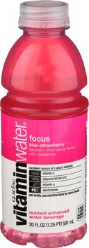 Glaceau Focus Kiwi Strawberry Vitaminwater, 20 Fluid Ounce -- 12 per case